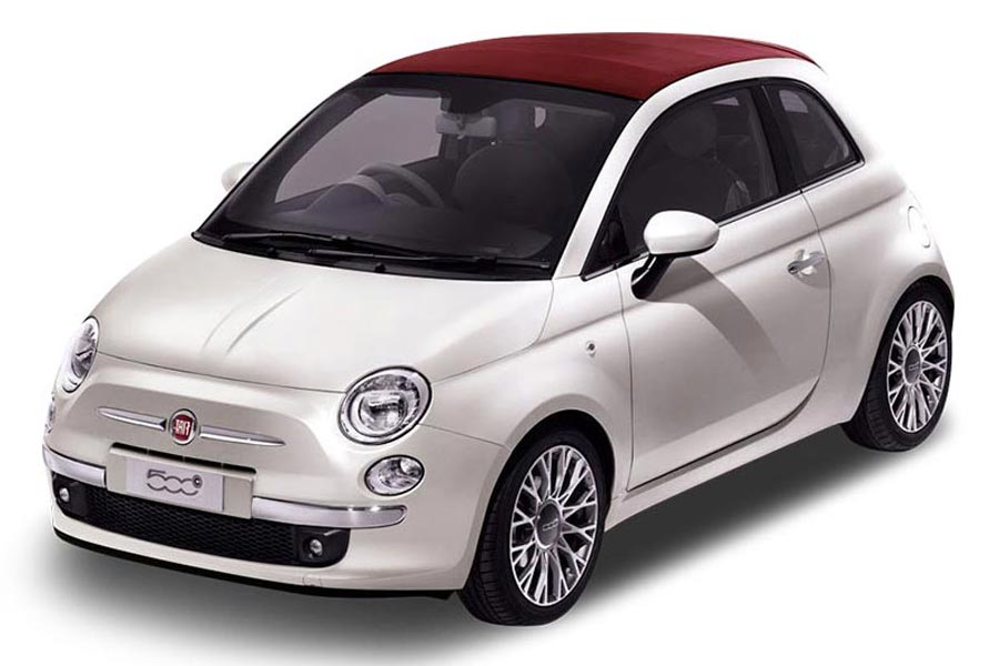 Fiat 500 Cabrio auto or similar