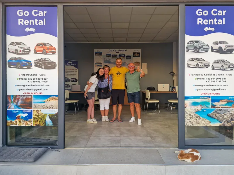 Go Car Rental Chania airport